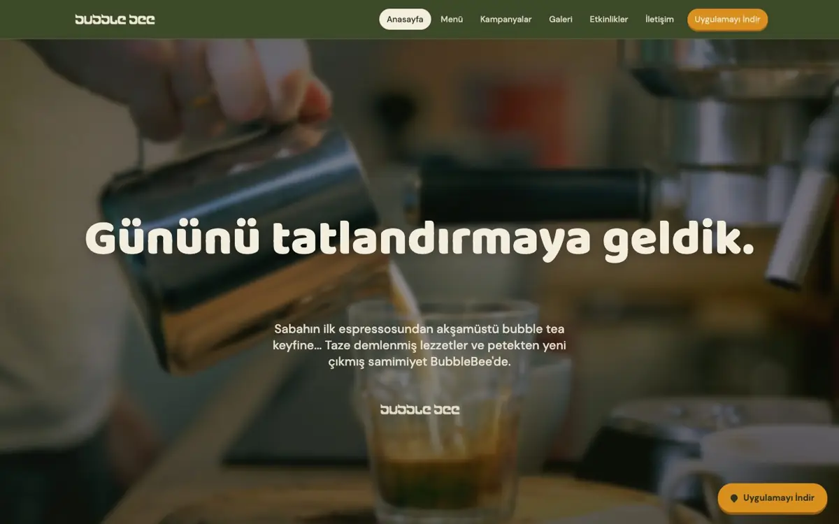 BubbleBee · Café